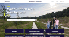 Desktop Screenshot of gelderland.nl